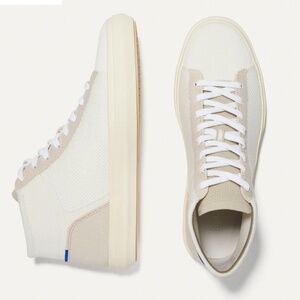 The Men's High Top Sneaker in Sand Dune